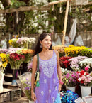 Daily Wear Comfort chikankari Noodle Strap Kurti - Chikankari official