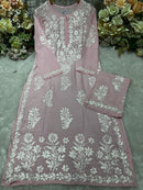 Daman Heavy Work Big Buta Modal set - Chikankari official