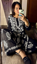 Daman Heavy Work Big Buta Modal set - Chikankari official