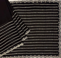 Debolina Edition Black Classic Saree - Chikankari official