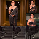 Debolina Edition Black Classic Saree - Chikankari official