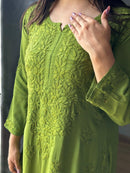 Demanding RayonTone to tone Plazzo Combo - Chikankari official