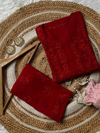 Demanding RayonTone to tone Plazzo Combo - Chikankari official