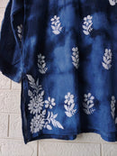 Denim Mul Print co - ord Set - Chikankari official