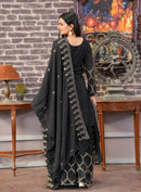 Designer Embroidered Chinon Sharara Suit with Beautiful Work - Chikankari official