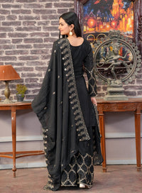 Designer Embroidered Chinon Sharara Suit with Beautiful Work - Chikankari official