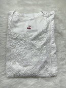 Designer Mul Short Top - Chikankari official