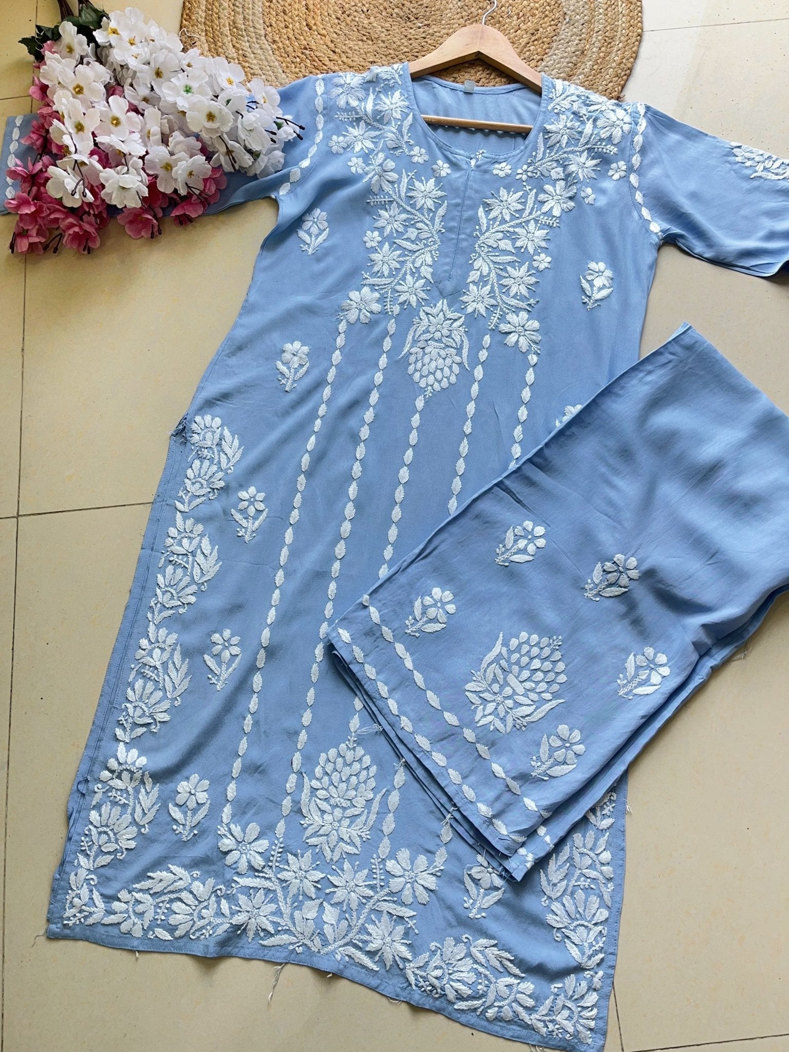 Designer Premium Chikankari Sets - chikankariofficial