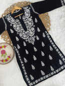 Designer Rayon Dhoti Combo - Chikankari official