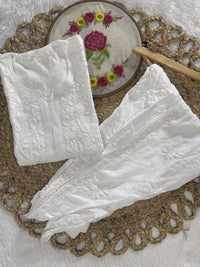 Designer Rayon Dhoti Combo - Chikankari official