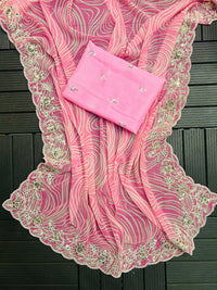 Digital prints Sarees - Chikankari official