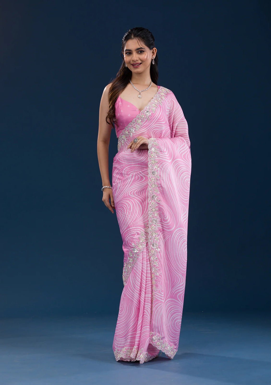 Digital prints Sarees - Chikankari official