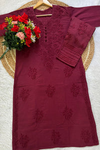 Dobby Cotton Co - ord Sets - Chikankari official