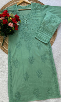 Dobby Cotton Co - ord Sets - Chikankari official