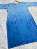 Dobby Cotton Handwork Chikan kurti - Chikankari official