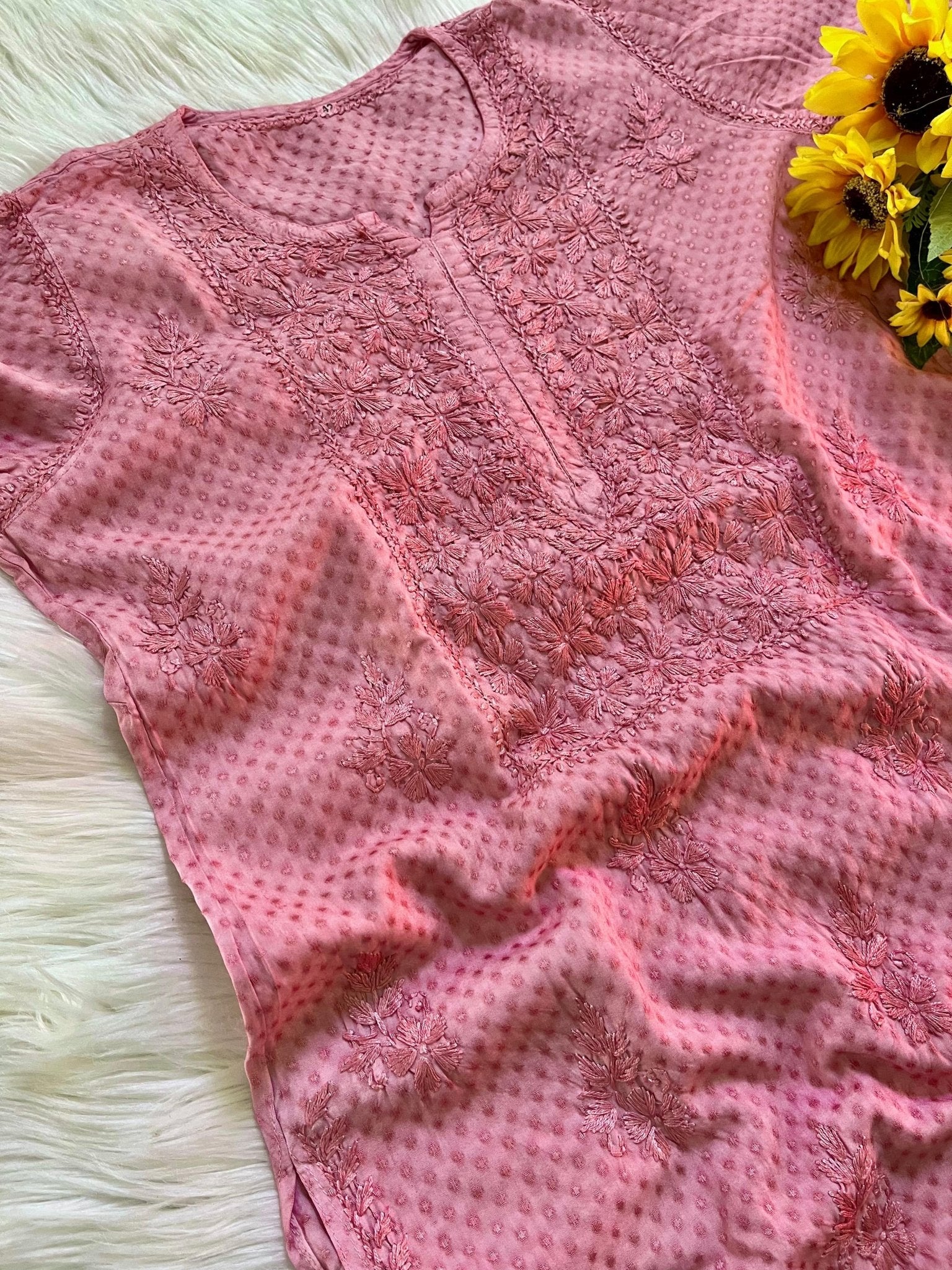 Dobby cotton Rayon lightweight 2pc Set