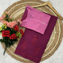 Dual Shade Ghaspatti In combo - Chikankari official
