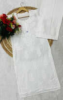 Dual Shaded Cotton plazzo Expert Edition - Chikankari official