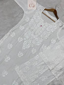Dyeable Modal Cotton Set - Chikankari official