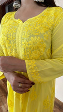 Dyeable Modal plazzo combo - finest Work - Chikankari official