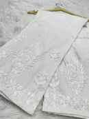 Dyeable Plus Size Pant - Chikankari official