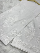 Dyeable Plus Size Pant - Chikankari official