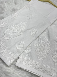 Dyeable Plus Size Pant - Chikankari official