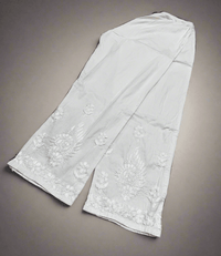 Dyeable Plus Size Pant - Chikankari official