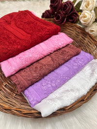 Dyed Muslin Short Chikankari Top - Chikankari official