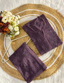 Soft Dobby Cotton Handmade Plazzo Set