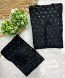 Exclusive chanderi A New Concept In chanderi kurti with Palazzo Roshni Special - Chikankari official