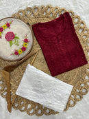 Exclusive Chanderi New Concept Kurti - Chikankari official