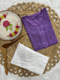 Exclusive Chanderi New Concept Kurti - Chikankari official