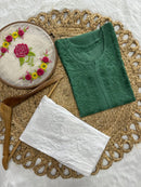 Exclusive Chanderi New Concept Kurti - Chikankari official