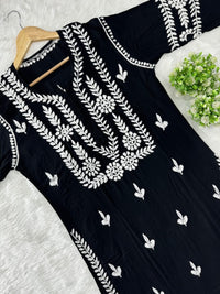 Exclusive Chikankari B&W Combo - Chikankari official