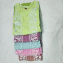 Exclusive Dobby Cotton Gown - Chikankari official