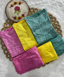 Exclusive Dobby Cotton ombre short Afghani Pair - Chikankari official
