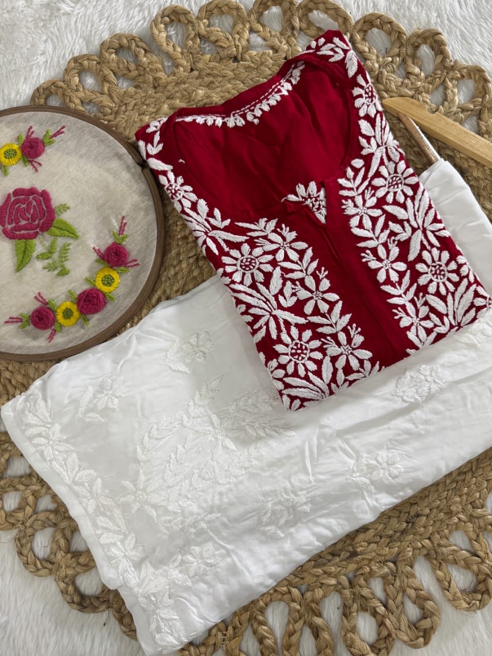 Exclusive Modal A New Concept In Modal kurti - Chikankari official