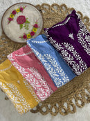 Exclusive Modal A New Concept In Modal kurti - Chikankari official