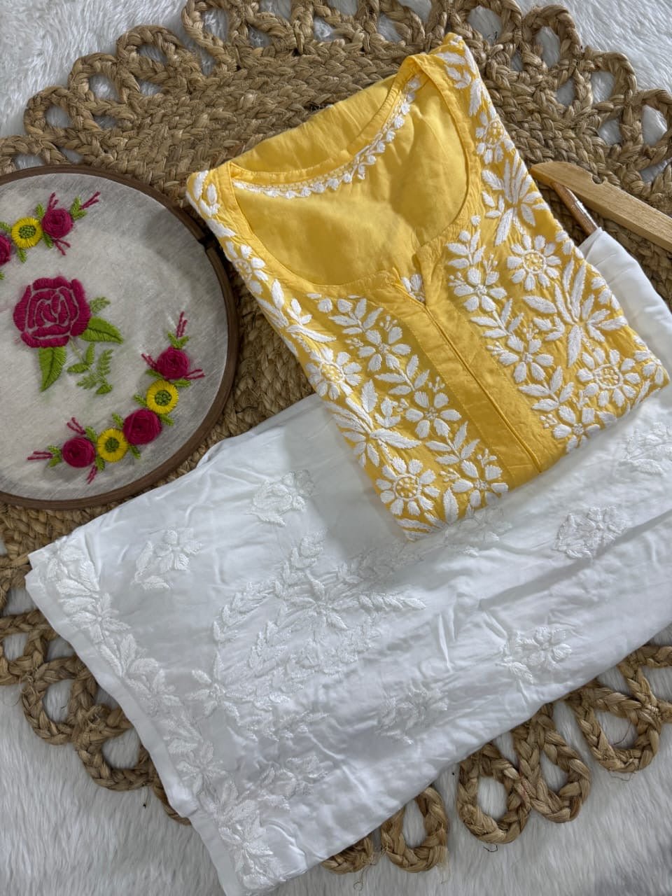 Exclusive Modal A New Concept In Modal kurti - Chikankari official