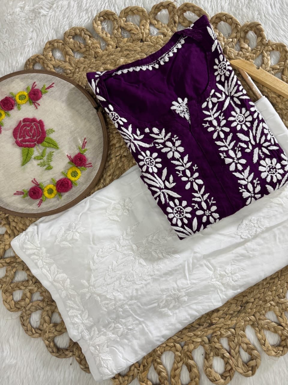 Exclusive Modal A New Concept In Modal kurti - Chikankari official