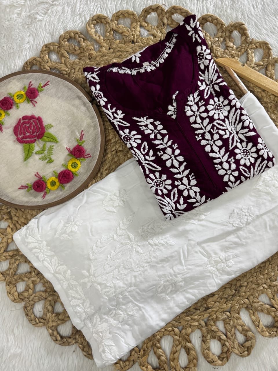 Exclusive Modal A New Concept In Modal kurti - Chikankari official