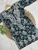 Exclusive Mul Cotton New Concept In short kurti with Garara set - Chikankari official