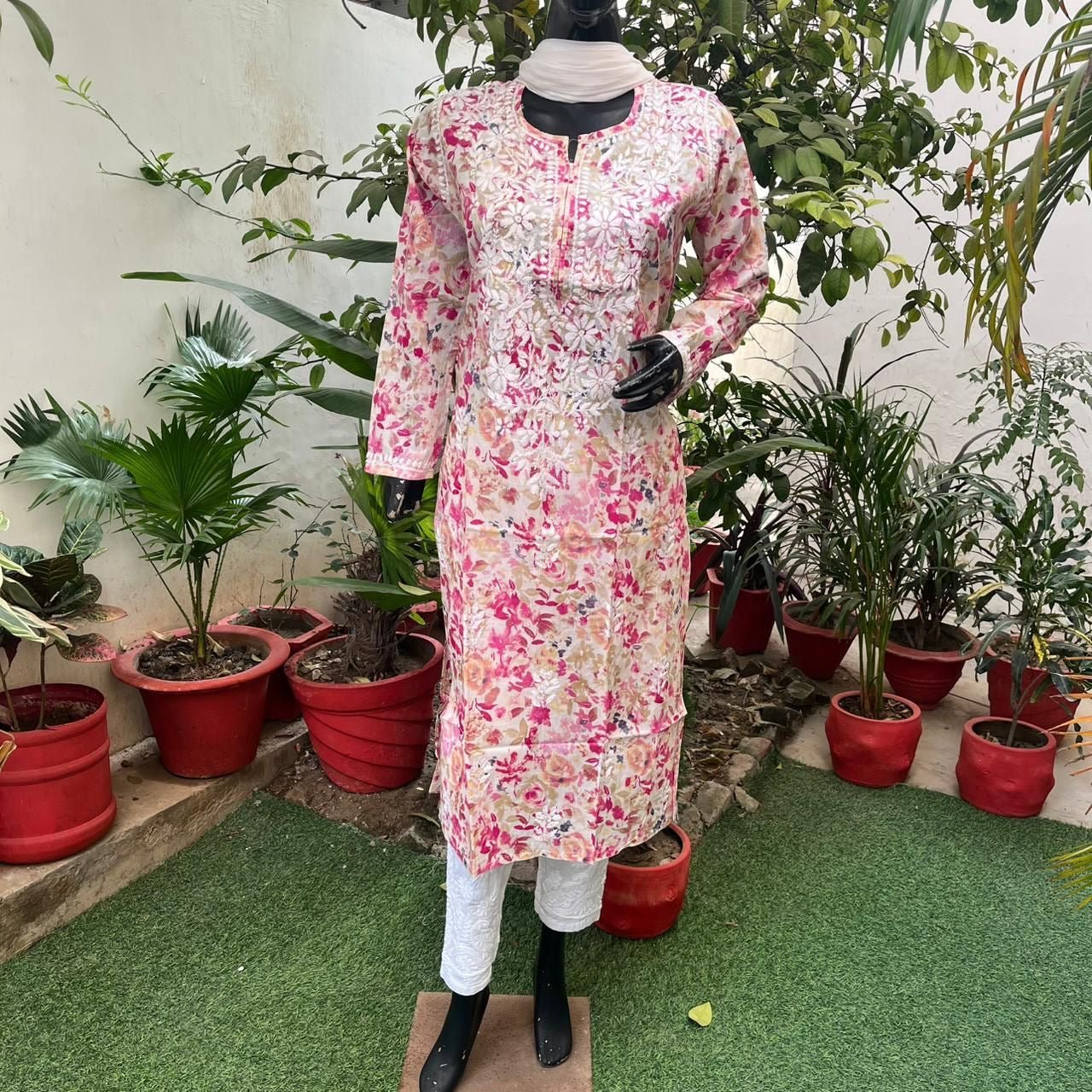 Exclusive Mul print Latest kurta