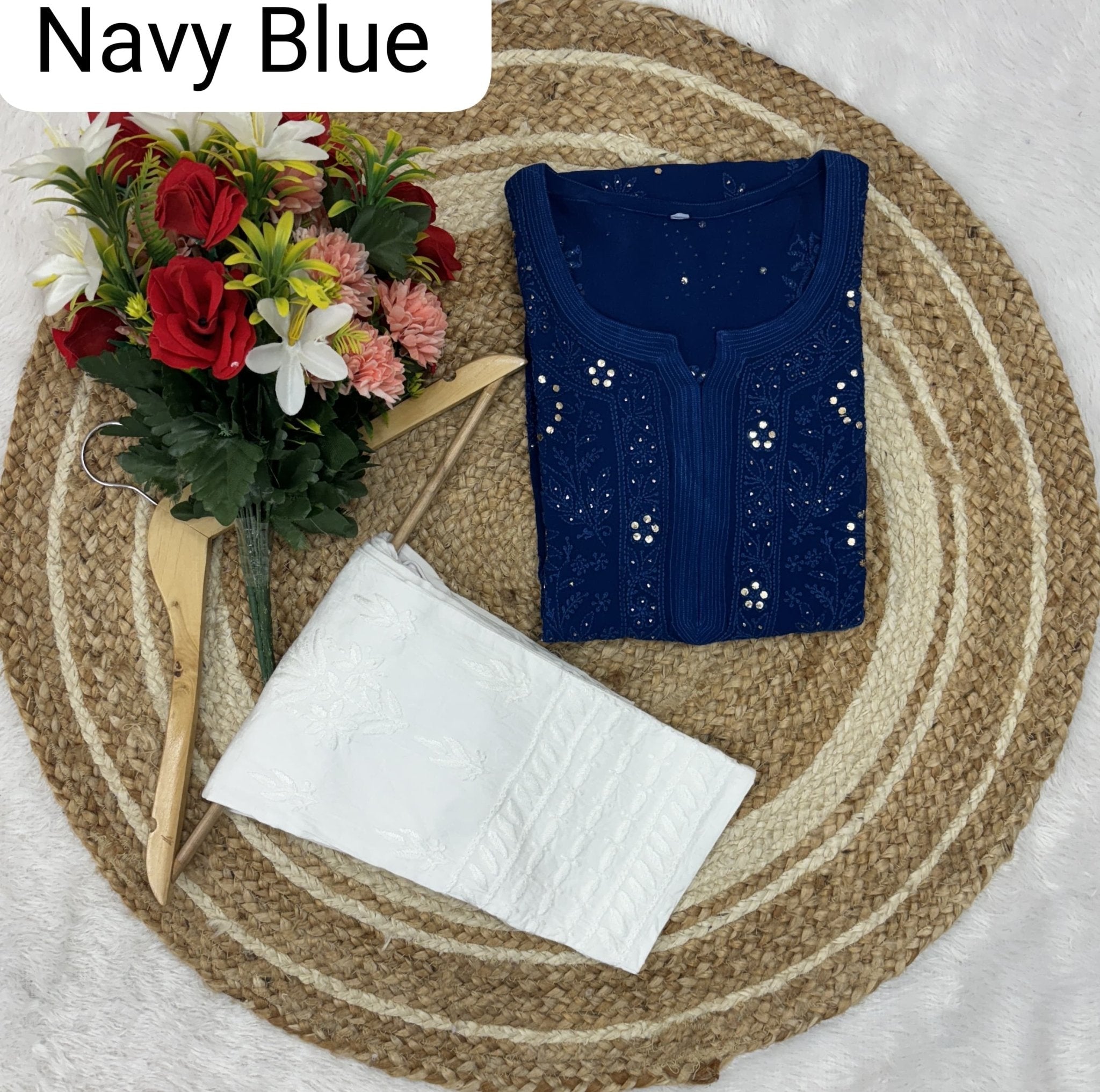 Exclusive Muqaish Viscose With Pant Edition - Chikankari official