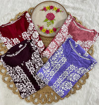 Exclusive new Modal Concept Kurta - Chikankari official