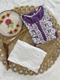 Exclusive new Modal Concept Kurta - Chikankari official