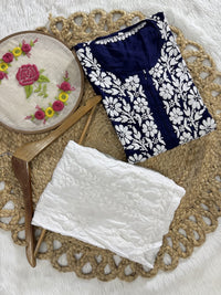 Exclusive new Modal Concept Kurta - Chikankari official
