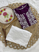 Exclusive new Modal Concept Kurta - Chikankari official