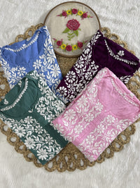 Exclusive new Modal Concept Kurta - Chikankari official